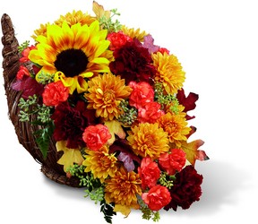 The FTD Fall Harvest Cornucopia by Better Homes and Gardens from Backstage Florist in Richardson, Texas